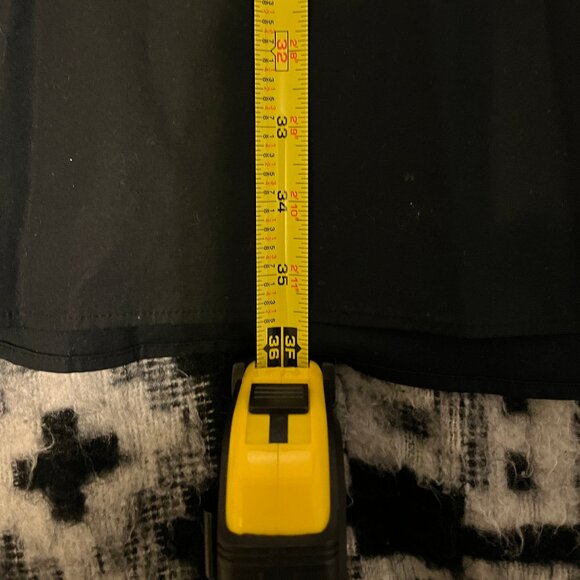 J+ Uniqlo tuxedo shirt dress, black, size L - Picture 8 of 8